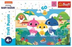 Trefl Puzzle Baby Shark s rodinou na dovolené 60 dílků