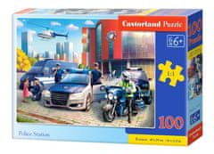 Castorland Puzzle Policejní stanice 100 dílků