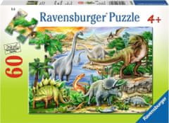 Ravensburger Puzzle Prehistorický život 60 dílků