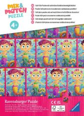 Ravensburger Puzzle Mix&Match: Mořské panny a mořské příšery 3x24 dílků