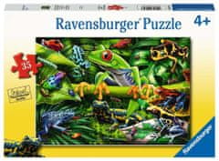 Ravensburger Puzzle Úžasní obojživelníci 35 dílků