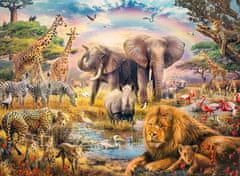 Ravensburger Puzzle Africká savana XXL 100 dílků