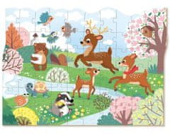 Dodo Toys Puzzle Roční období: Jaro v rozkvětu 60 dílků