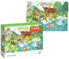 Dodo Toys Puzzle Roční období: Slunečné dny 60 dílků