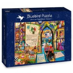 Blue Bird Puzzle Život je otevřená kniha: Benátky 1000 dílků