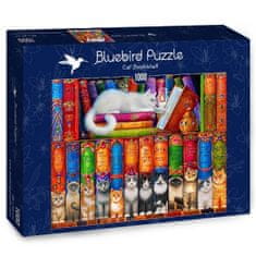 Blue Bird Puzzle Kočičí knihovna 1000 dílků