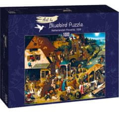 Blue Bird Puzzle Nizozemská přísloví 1000 dílků