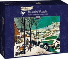 Blue Bird Puzzle Lovci ve sněhu 1000 dílků