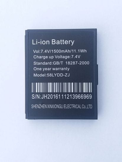 TNCEN Technology Li-on baterie 58LYYD-ZJ 7.4V/1500 mAh pro malé termotiskárny