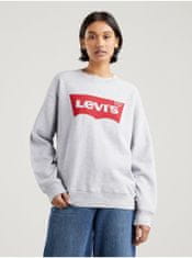 Levis Světle šedá dámská mikina Levi's L