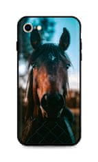 TopQ Kryt iPhone SE 2020 silikon Horse 49268