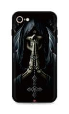 TopQ Kryt iPhone SE 2022 silikon Grim Reaper 74230