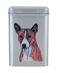 Kerásek Plechová dóza - basenji