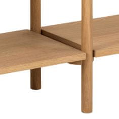 Design Scandinavia Regál Braidwood, 169 cm, dub