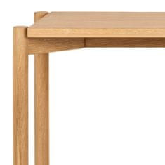 Design Scandinavia Regál Braidwood, 169 cm, dub