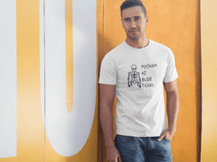 Fenomeno Pánské tričko Počkám až bude ticho - bílé Velikost: XL