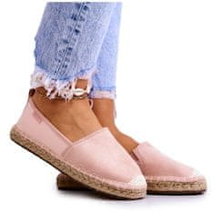 Big Star Dámské espadrilky JJ274955 Pink velikost 37