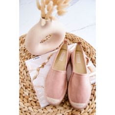 Big Star Dámské espadrilky JJ274955 Pink velikost 37