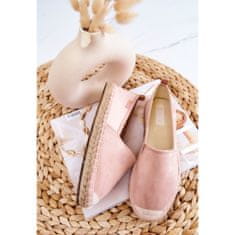 Big Star Dámské espadrilky JJ274955 Pink velikost 37