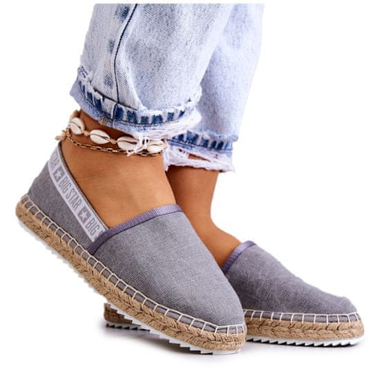 Big Star Espadrilky slip-on JJ274876 Grey