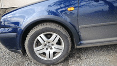 Plastové lemy blatníku VW Golf IV 1997 - 2006 5 dveřový hatchback, 4 dílná sada