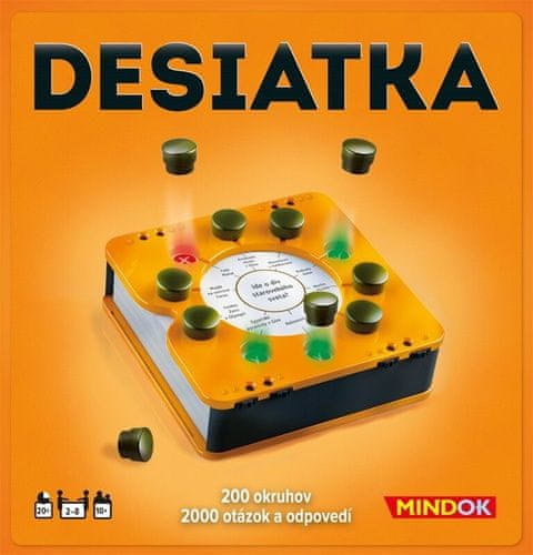 Desiatka - 200 okruhov 2000 otázok a odpovedí