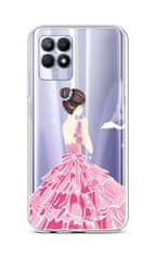 TopQ Kryt Realme 8i silikon Pink Princess 69865