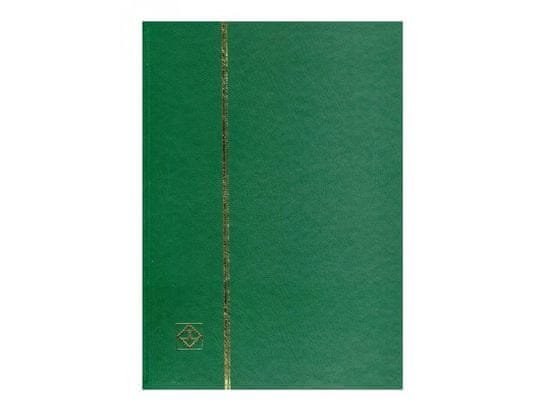 Leuchtturm Album na známky A5 32 stran černých, zelené nevatované