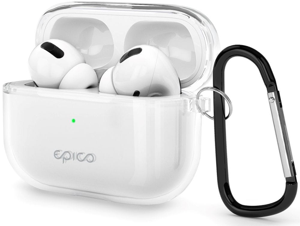 EPICO Transparent Cover pro Airpods Pro 9911101000016, bílá transparentní