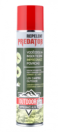 Predator OUTDOOR Impregnace ALFA sprej 400 ml