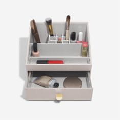 Stackers , Stolní organizér na kosmetiku Taupe Makeup Organiser | šedobéžová 75671