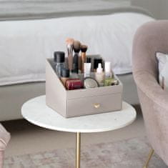 Stackers , Stolní organizér na kosmetiku Taupe Makeup Organiser | šedobéžová 75671