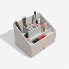 Stackers , Stolní organizér na kosmetiku Taupe Makeup Organiser | šedobéžová 75671