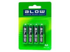 Blow Baterie Super Heavy Duty AA R06P blistr 4ks