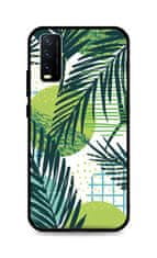 TopQ Kryt LUXURY Vivo Y20s pevný Green Leaves 70908