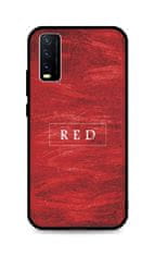 TopQ Kryt LUXURY Vivo Y20s pevný Red 70877