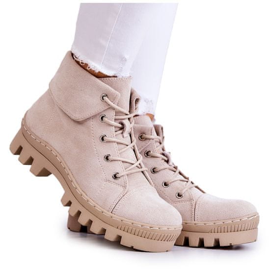 Dalles Tiered Suede Trapper Boots
