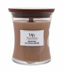 Woodwick 275g golden milk garden oasis, vonná svíčka