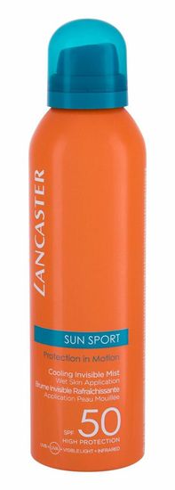 Lancaster 200ml sun sport cooling invisible mist spf30