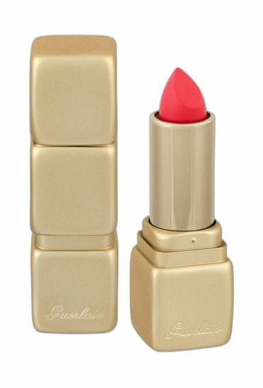 Guerlain 3.5g kisskiss matte, m348 hot coral, rtěnka