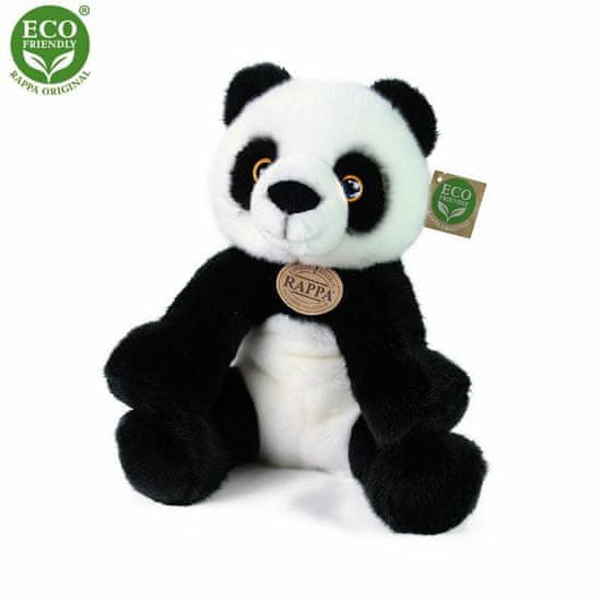 Rappa Plyšová panda sedící 27 cm eco-friendly