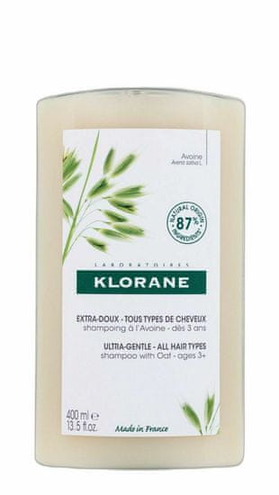 Klorane 400ml oat milk ultra-gentle, šampon