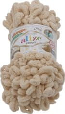 Bellatex Příze PUFFY - 100g / 9 m - béžová