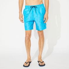 Nautica Plavky 8" ANCHOR PRINT QUICK-DRY SWIM modré M