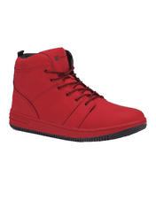 OMBRE Pánské sneakers boty T311 - červená - 41