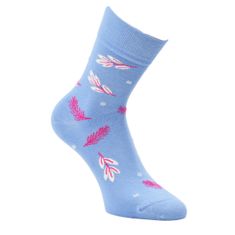 RS dámské zkrácené bambusové vzorované ponožky bez gumiček 6200222, 39-42