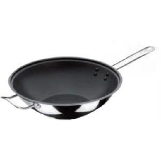 Inoxibar Pánev WOK nerezová nepřilnavý povrch 30 cm