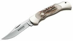 Böker Manufaktur 113004ST Optima Stag kapesní nůž 9 cm, paroh