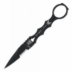 Benchmade 178SBK SOCP taktická dýka 8,2 cm, černá, celoocelová, plastové pouzdro