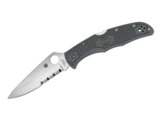 Spyderco C10PSFG Endura 4 Lightweight Foliage Green kapesní nůž 9,5 cm, zeleno-šedá, FRN